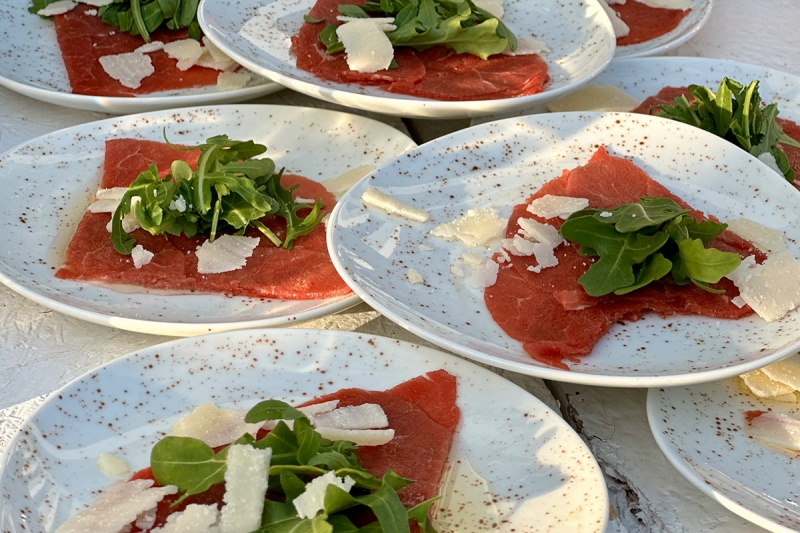 Beef Carpaccio Catering Frankfurt