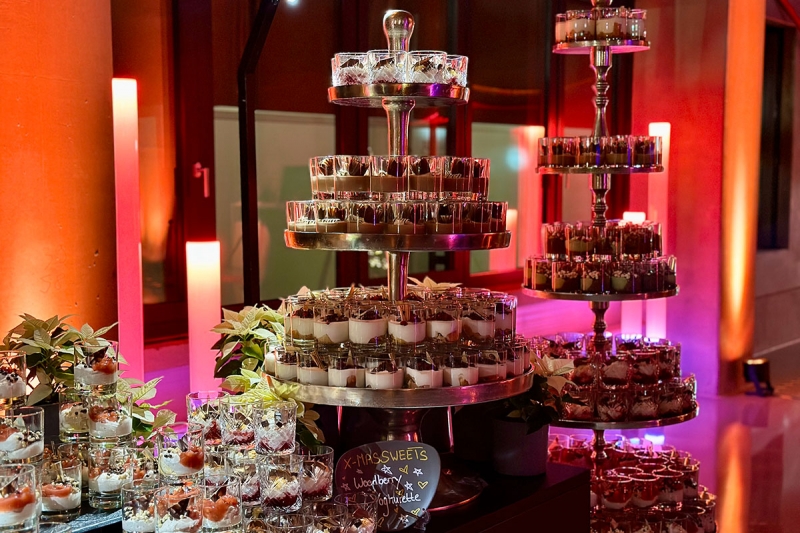 Dessertbuffet Station Catering