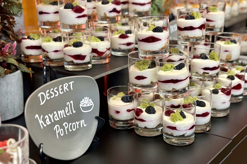 Sweet end elements catering